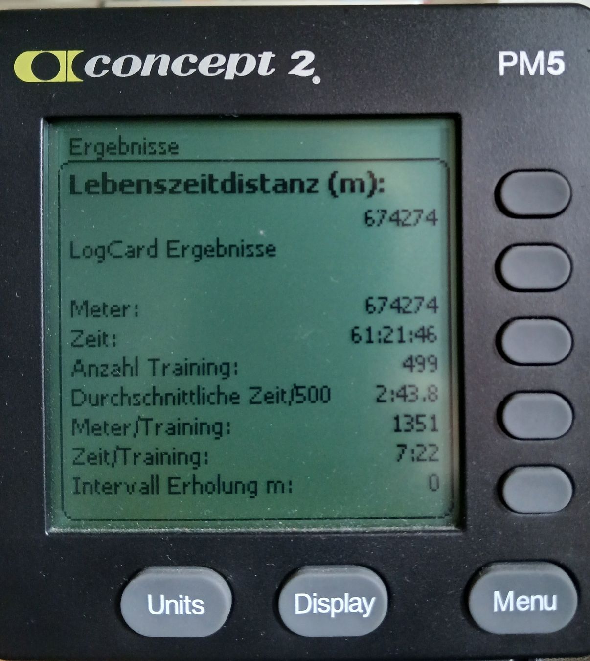 Concept 2 Hometrainer: Concept 2 Vogatore  – Gebraucht aus Dongio von mon_9vzk