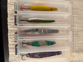 Forellen Schlepplöffel Set #12