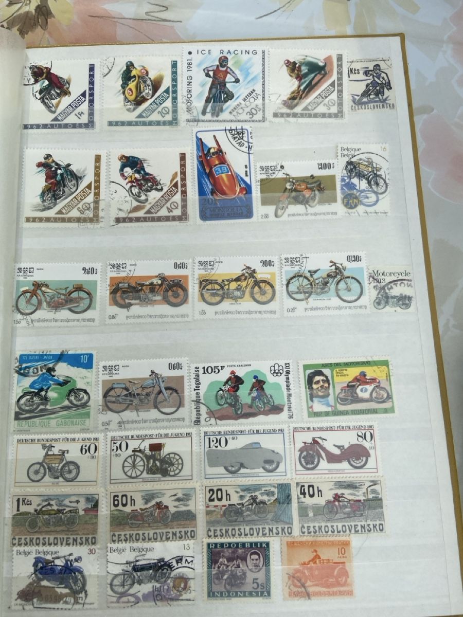 Alle Briefmarken: Timbres voitures 5 pages – Gebraucht aus Collex von RCXGJ 1
