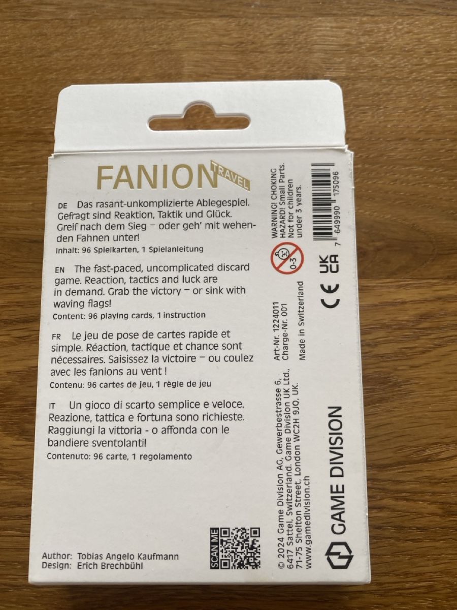 Giochi: Fanion Travel – Usato da Wiedlisbach venduto da fralie 1