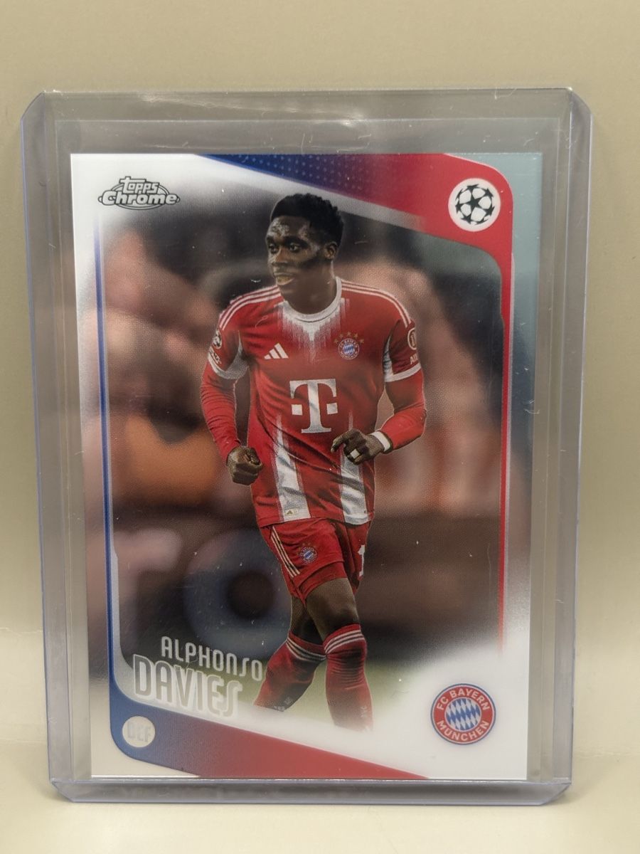 Topps Sammelbilder & Trading cards: Topps Chrome UCC - Alphonso Davies – Neu (gemäss Beschreibung) aus Oberbuchsiten von Bananefrappe93