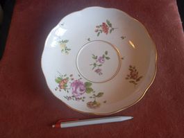 Alt Wien Untertasse Porzellan Bindenschild Biedermeier