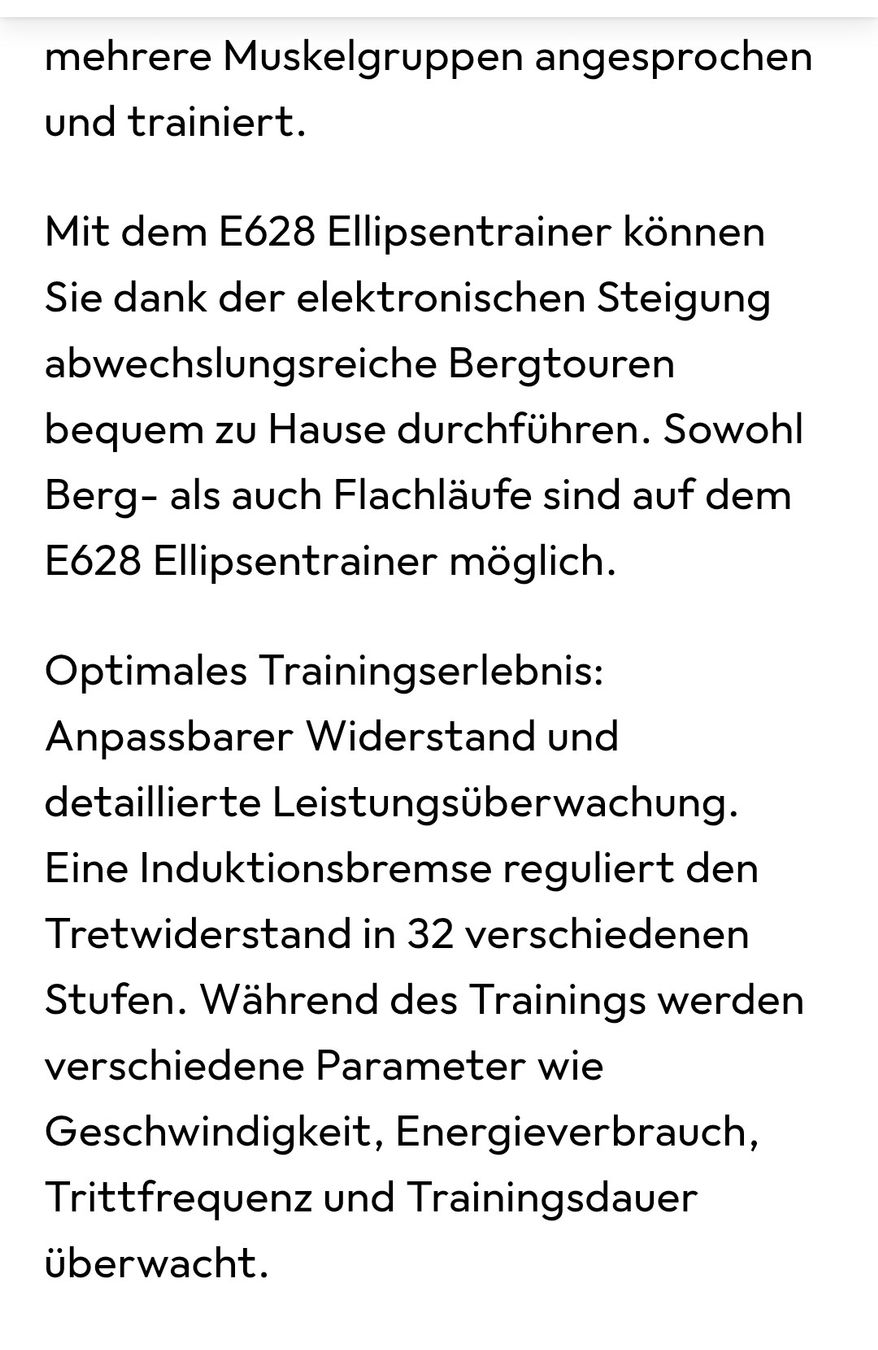 Nautilus Hometrainer: Crosstrainer Nautilus – Usato da Altenrhein venduto da Roduner 6