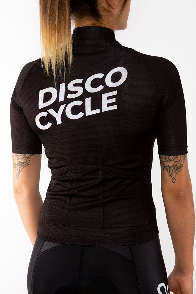 Leibchen & Hosen: % Women's Disco Cycle Jersey - Black L – Neu und originalverpackt aus Bern von Disco_Cycle 4
