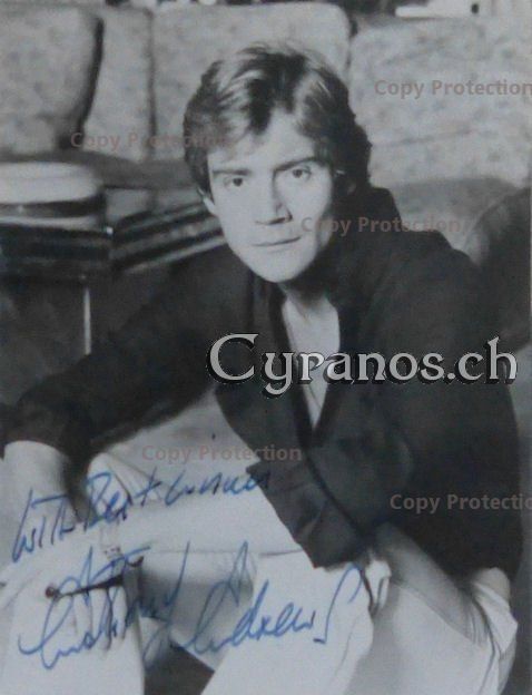 Autografi: Anthony Andrews (1948) Schauspieler - Autogramm – Usato da Dietikon venduto da cyranos1