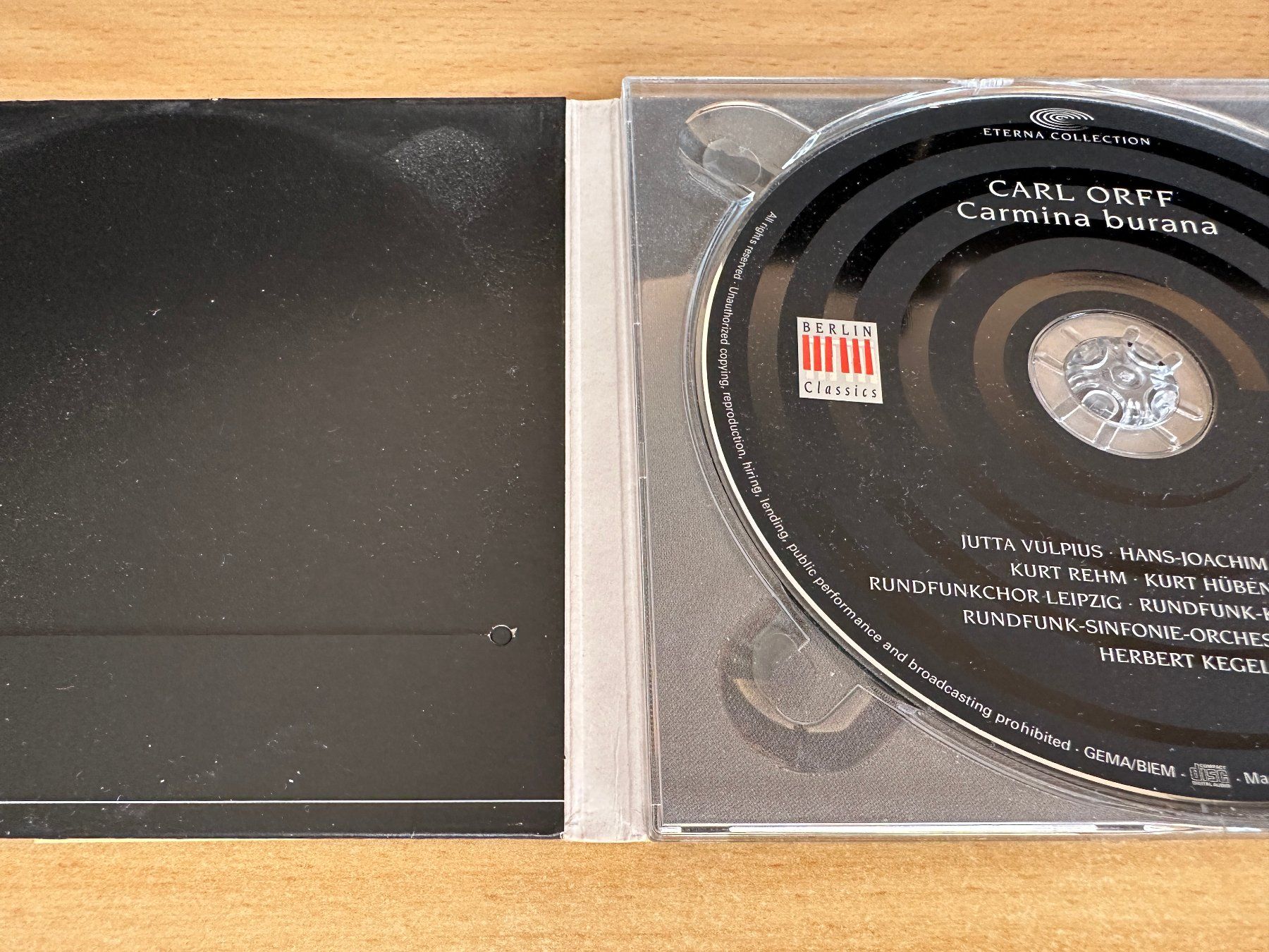 CD: Carl Orff - Carmina Burana – Usato da Rikon im Tösstal venduto da Alpenmutz 2