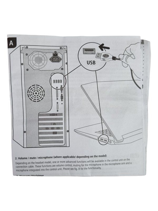 Hama Cuffie: HAMA PC-Office-Headset – Nuovo (secondo la descrizione) da Wangen b. Olten venduto da Restwert_Wangen 8