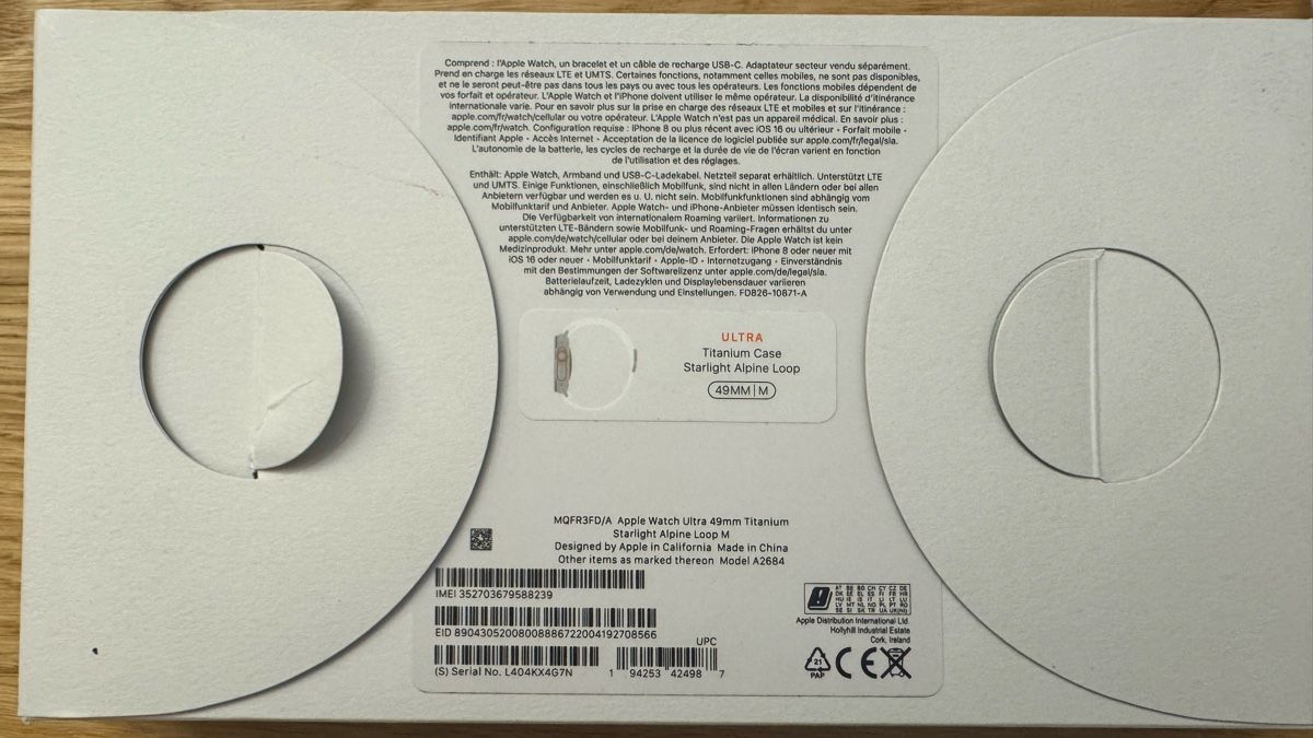 Apple Smartwatch: Apple Watch Ultra 1 – Usato da Hochdorf venduto da Custer99 9