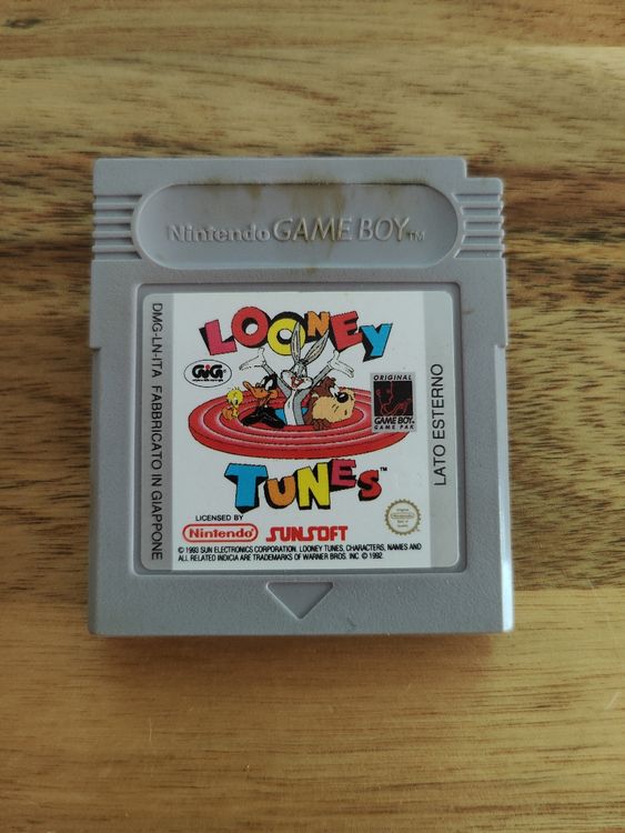 Notice Seule – Jeu Looney Tunes – Nintendo Game Boy – État Correct