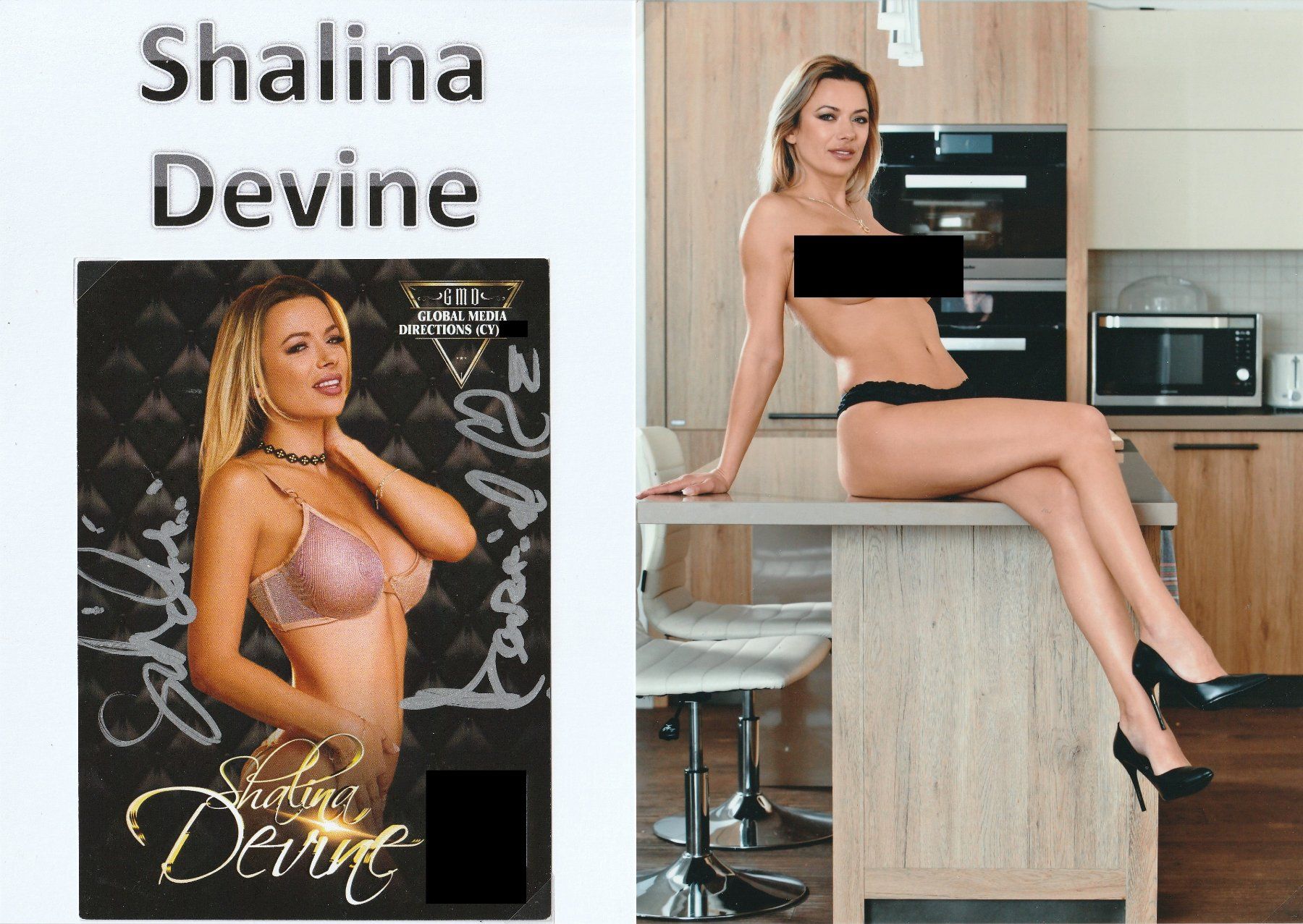 Autografi: Shalina Devine / Originalautogramm – Usato da Schwyz venduto da racingautographs