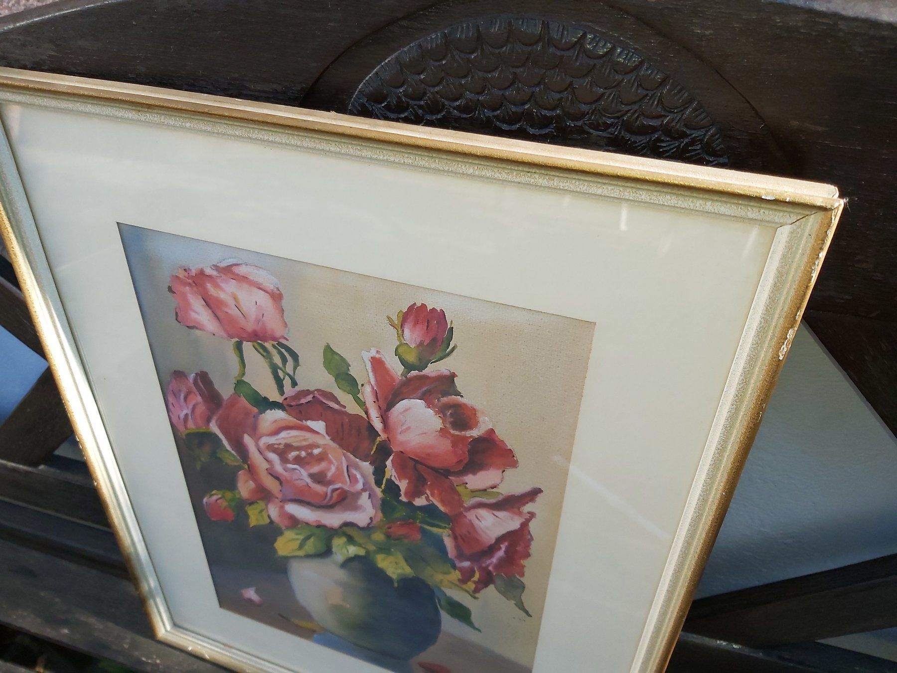 Foto & Immagini: Romantisches Rosenbild – Usato da Winterthur venduto da Goldpipau 5