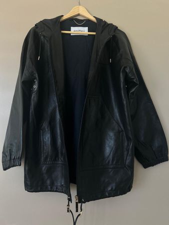 Salvatore Ferragamo full leather jacket woman new