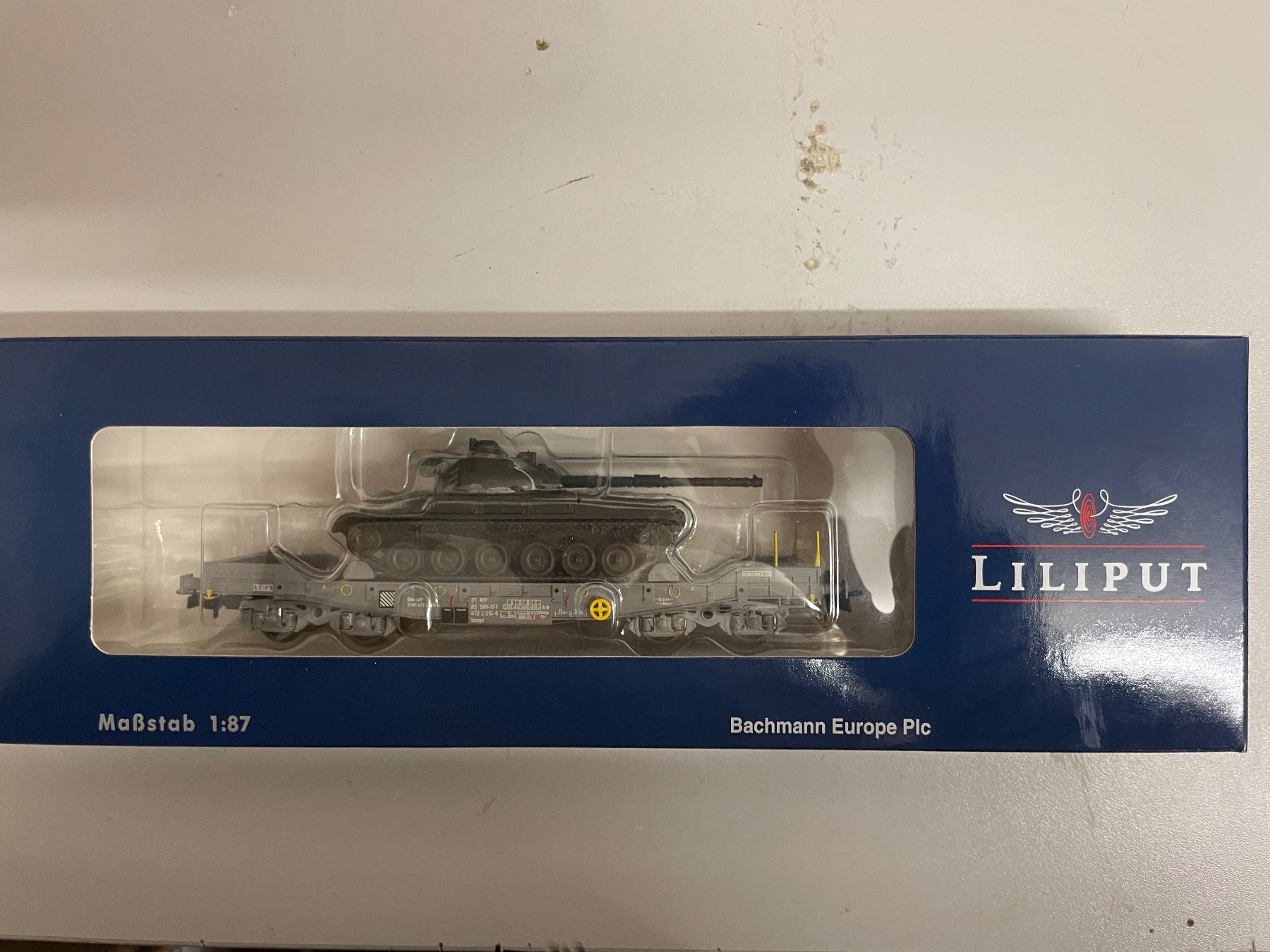 Liliput Modellini di ferrovie: Panzerwagon – Nuovo e nell'imballaggio originale da Ormalingen venduto da ced.fiech