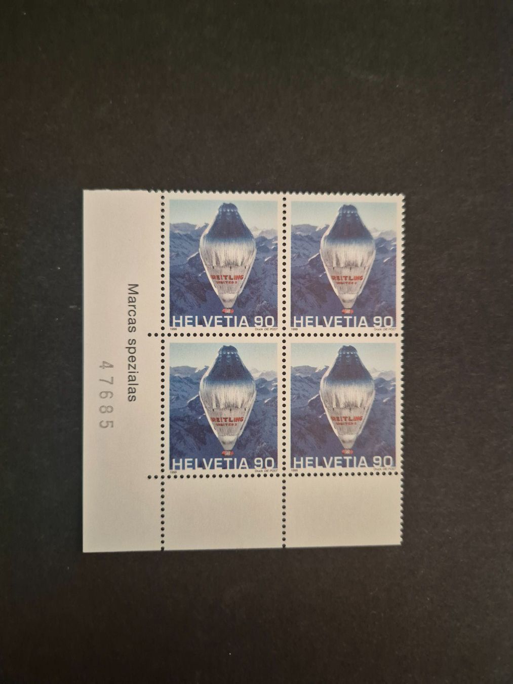 Tutti i francobolli: Briefmarke Breitling Orbiter 1999 – Nuovo (secondo la descrizione) da Vella venduto da Platetg13