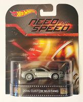 Hot Wheels Need for Speed 2014 Custom Mustang, Neu!