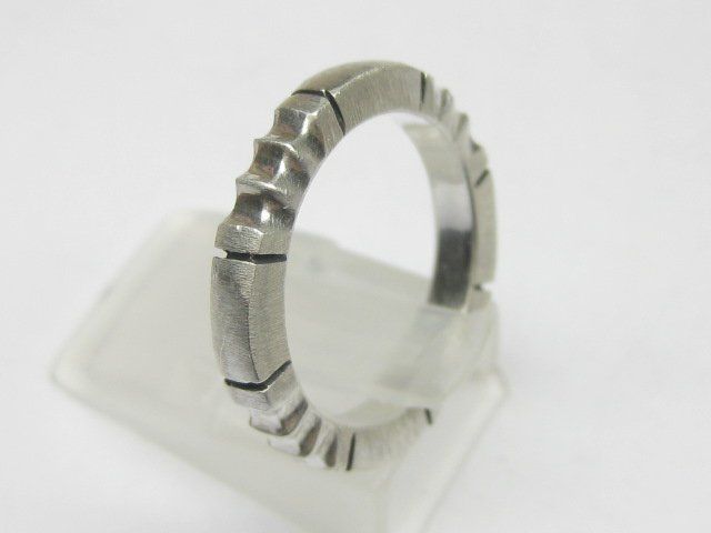 Anelli: aussergewöhnlicher Ring Silber 925 Gr. 53 – Usato da Ermatingen venduto da Decovin 3