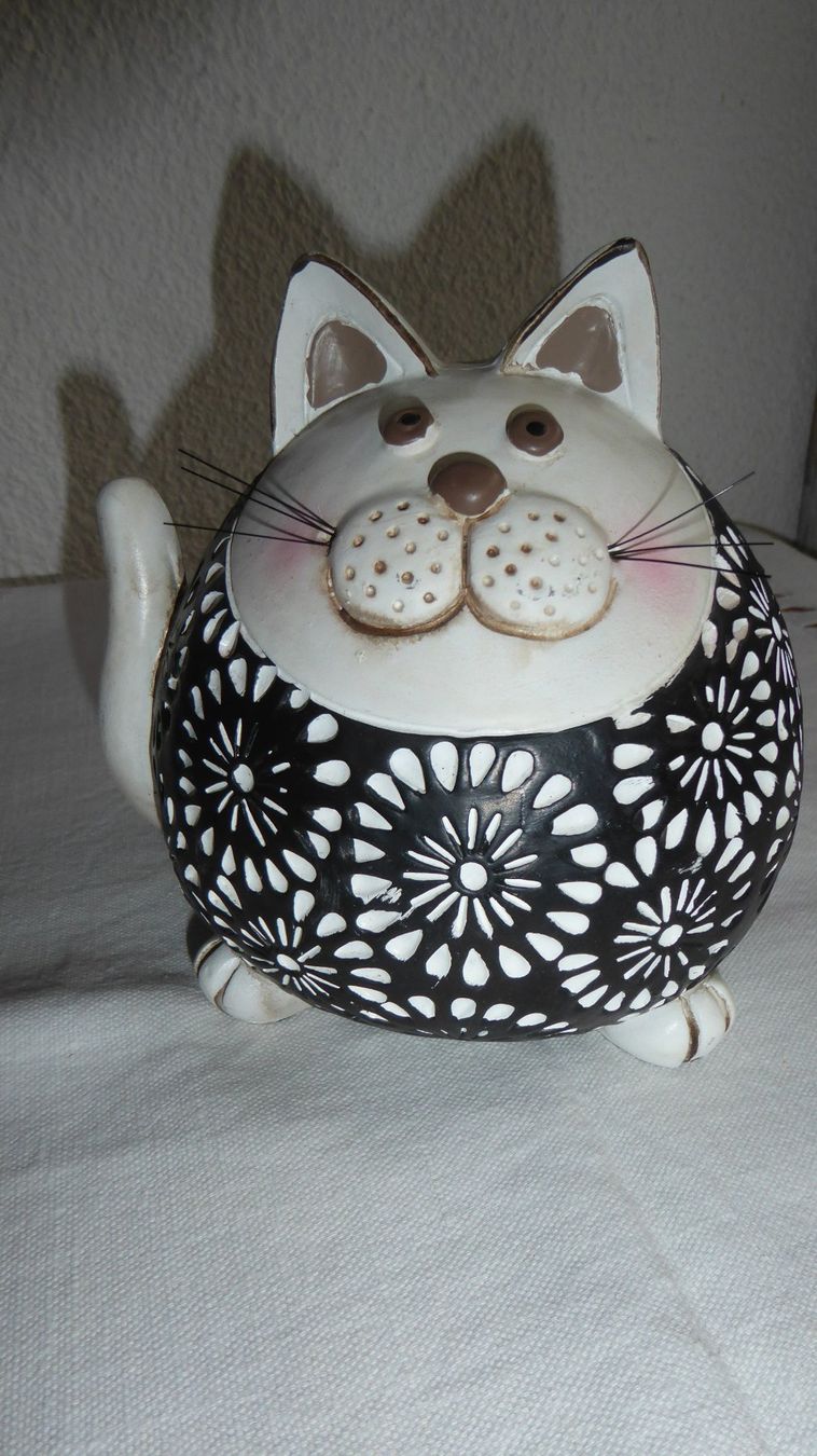 Toutes les décorations: 2 lustige Deko Katzen – D'occasion à Sargans par Benziner 1