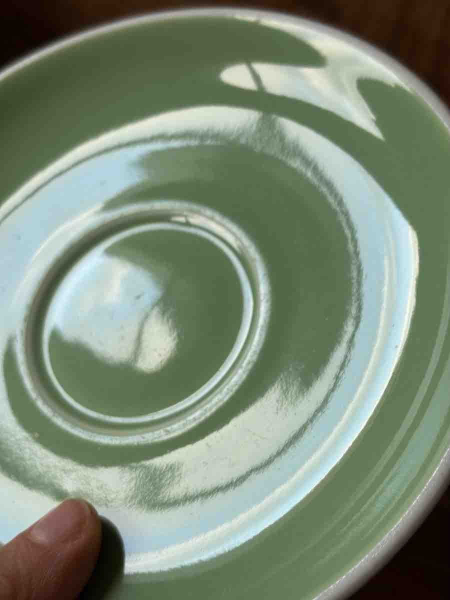 Rössler Assiettes: 2 Rössler Unterteller in Hellblau und Hellgrün – D'occasion à Kreuzlingen par Lemmine 4