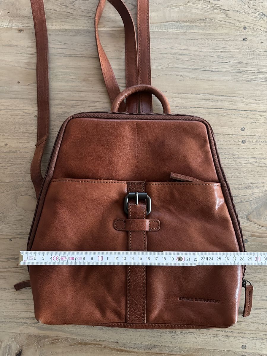 Rucksäcke: Spikes & Sparrow Lederrucksack, cognac, Top Zustand – Neu (gemäss Beschreibung) aus Zürich von phos.arch 8