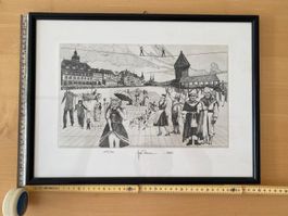 Stich Wey Zunft mit Fritschipaar Nr. 69