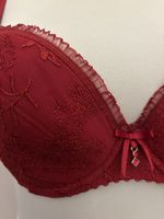 Silvester! - Marie Jo Lingerie Set in Rot Spitze Gr. 85B