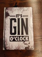 Diverse Gin Blechschilder