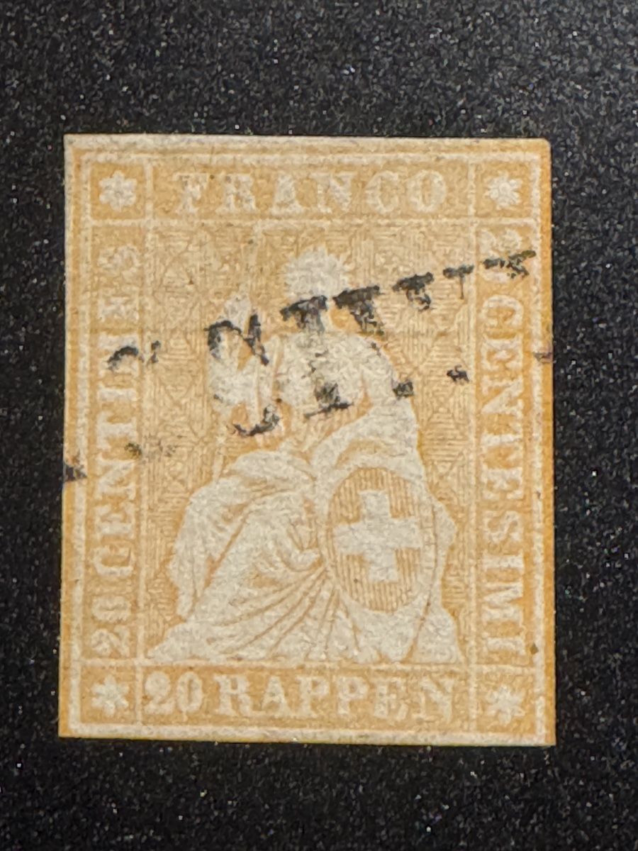 Alle Briefmarken: Toller Strubel – Gebraucht aus Uster von Briefmarken