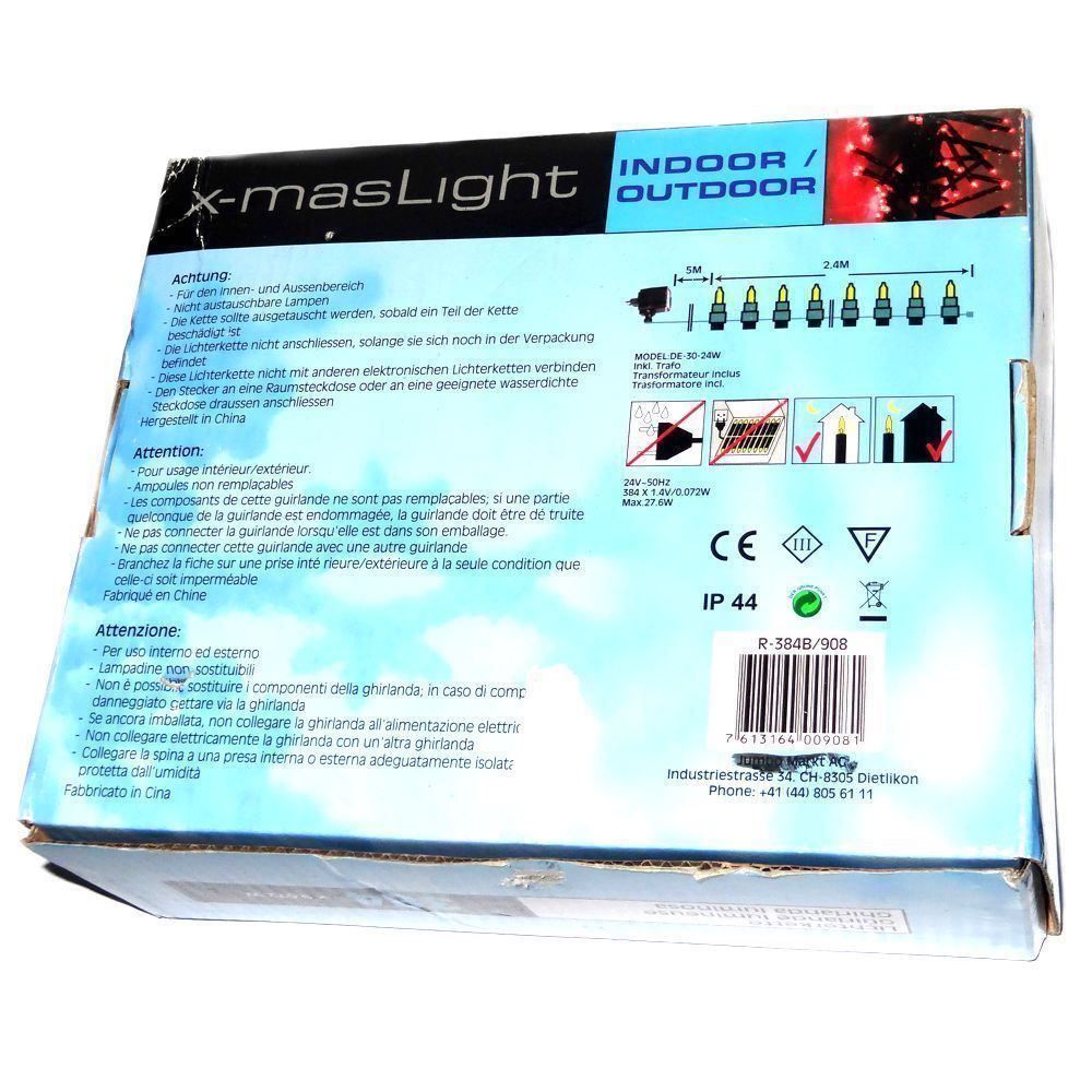 Ghirlande e barre luminose: LED lichterkette 384er – Nuovo e nell'imballaggio originale da Spreitenbach venduto da mario-shop.xs 1