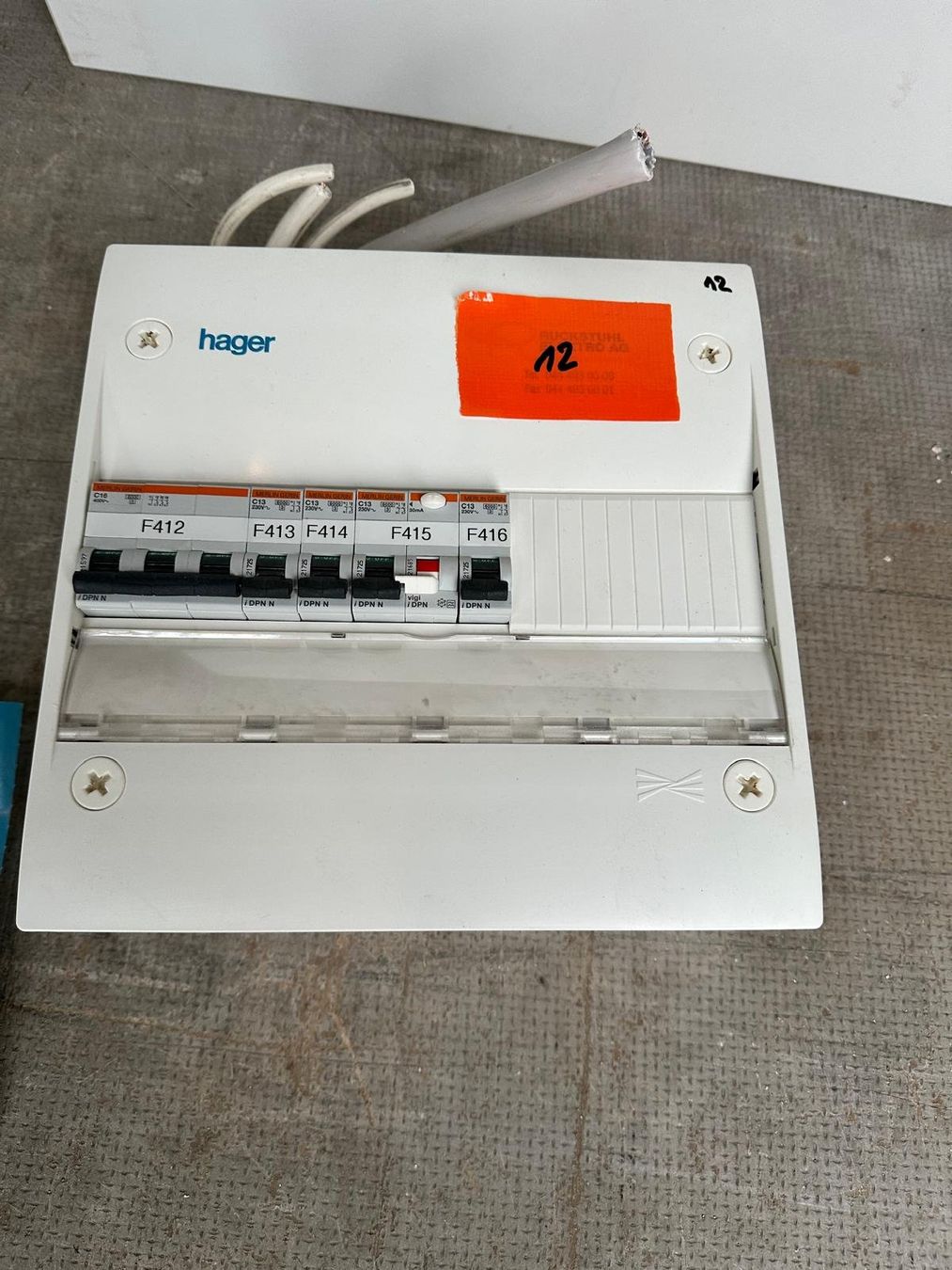 Hager Alimentazione elettrica: Hager Kleinverteiler – Usato da Spreitenbach venduto da Space_X 8