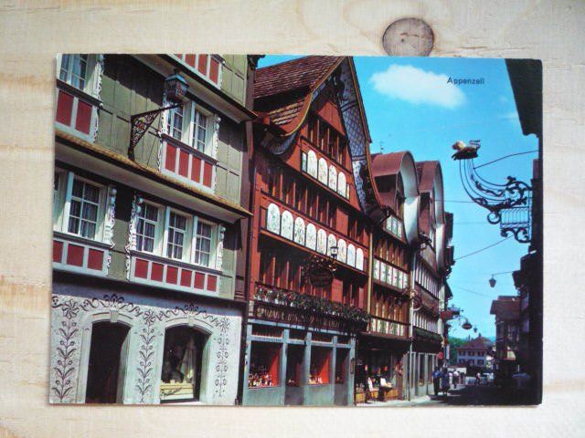 Cartoline postali: Appenzell, 662 – Usato da Rieden SG venduto da Brockehuesli