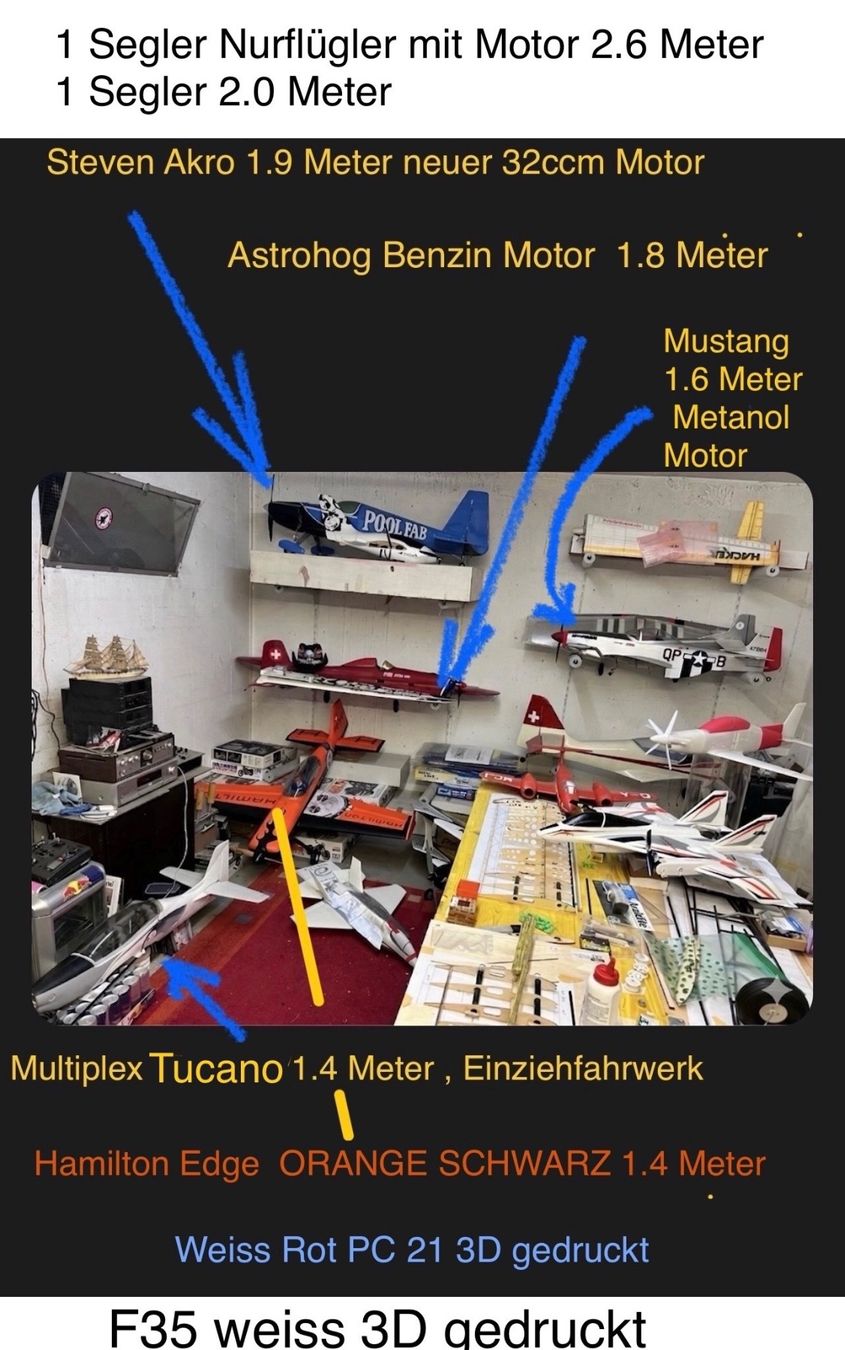Modellismo RC: Diverse Flugmodelle abzugeben ! – Usato da Oetwil an der Limmat venduto da astropoot