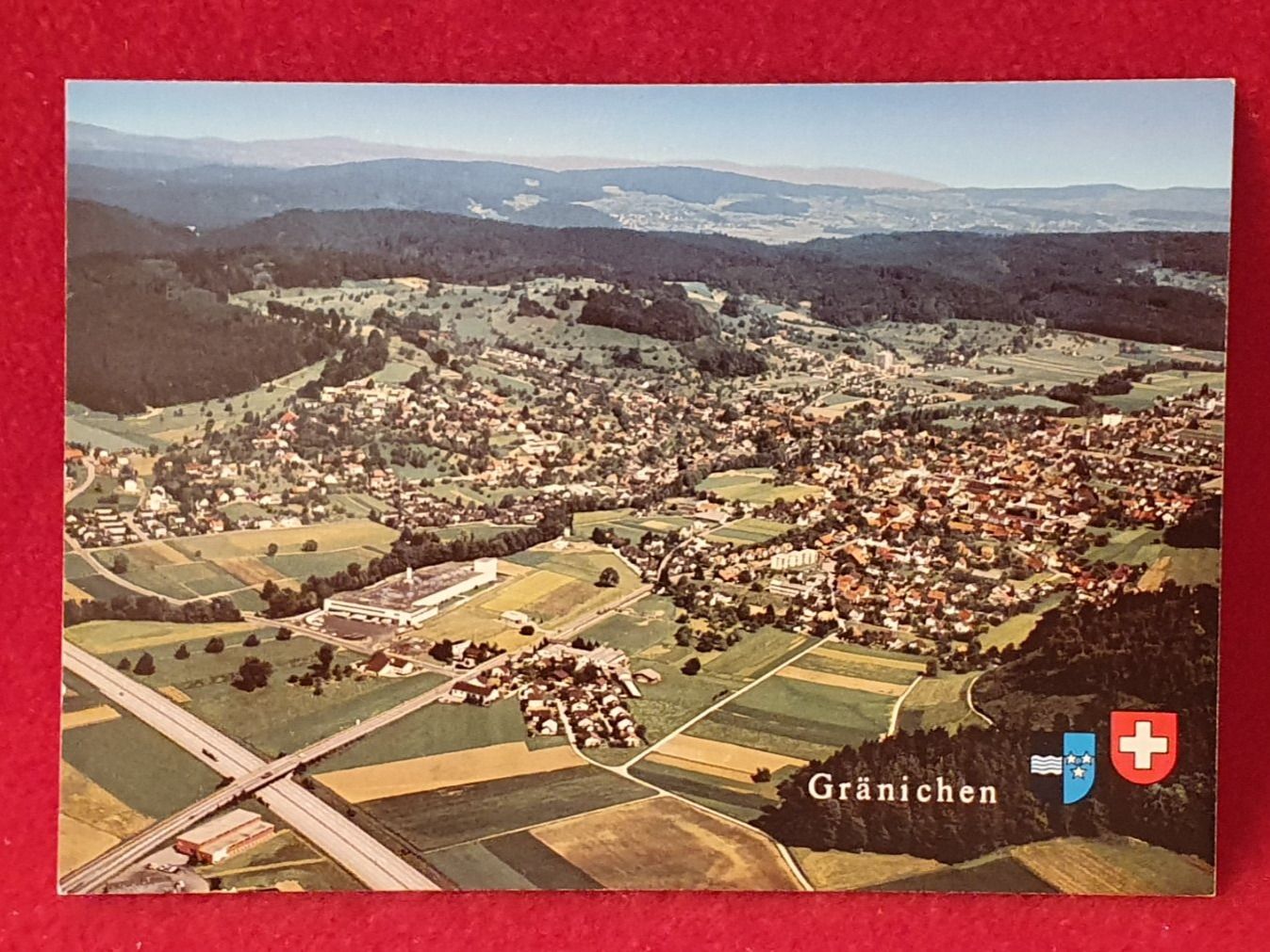 Cartes postales: Gränichen Aargau Flugaufnahme – D'occasion à Küttigen par Melisch1000