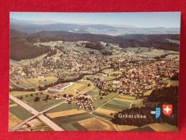 Gränichen Aargau Flugaufnahme