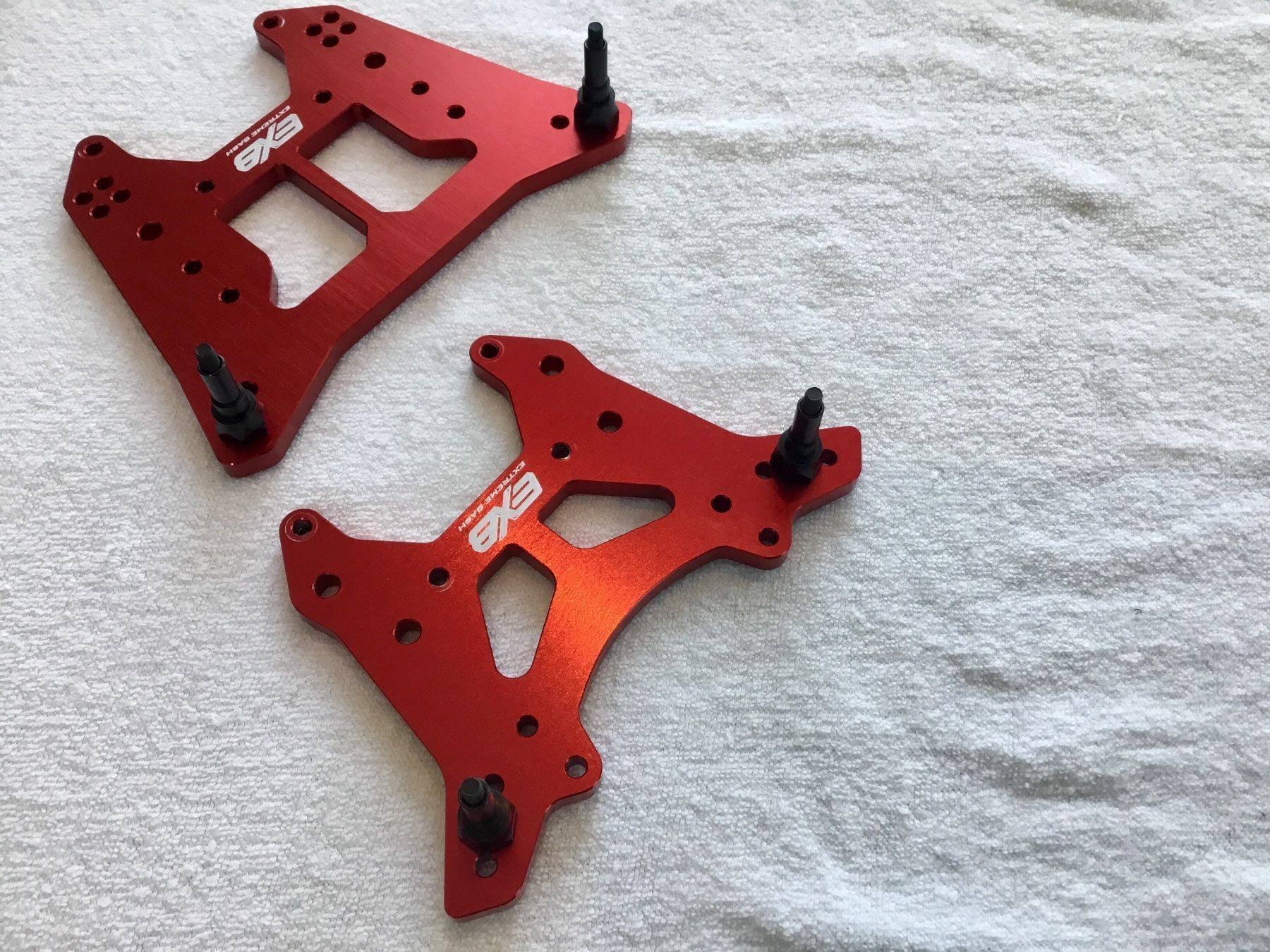 Arrma RC Modellbau: Arrma Kraton EXB 1:8 Dämpfer-Brücken – Neu (gemäss Beschreibung) aus Büsserach von Swissbluesmobile 5