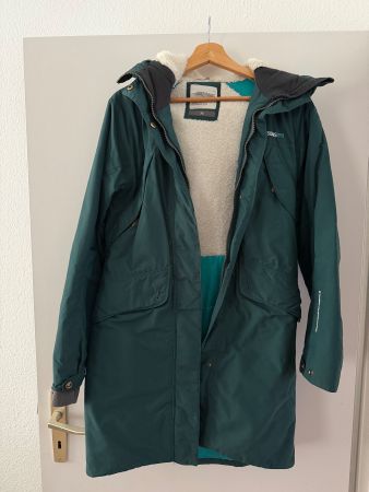 Damen Parka Didriksons 1913 gruen Groesse 36 Zustand gut