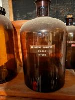 Alte Apothekerflaschen Braunglas Standflaschen Vintage Deko