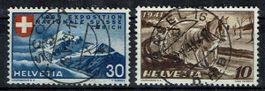 Propagande 224+252 Vollstempel Ascona+Basel 16