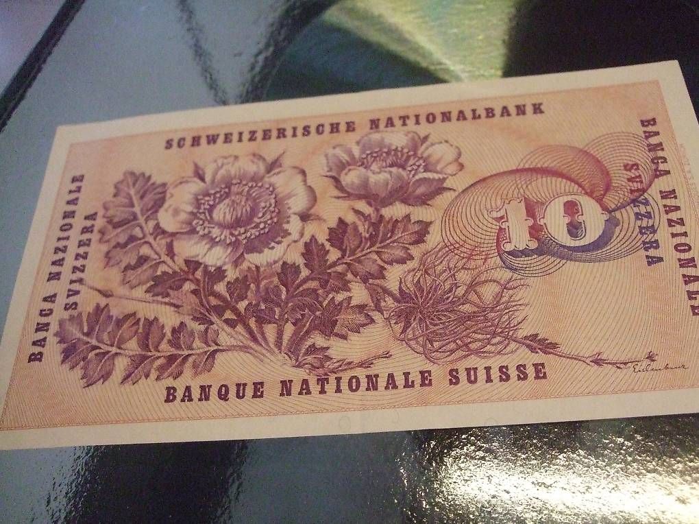 Banknoten: 10er Note – Gebraucht aus Eschenz von adler47 1