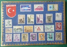 Lot. "Türkiye" Briefmarken