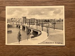 Alte Ansichtskarte Amsterdam-Z. Berlagebrug, Jahrgang 1954