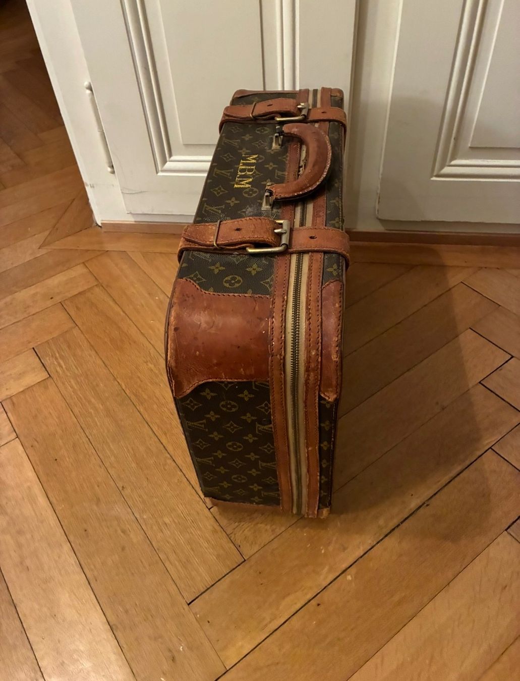 Louis Vuitton Reisekoffer: Valise LOUIS VUITTON souple à fermeture éclair. – Gebraucht aus Genève von gen_sk2c 2