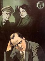 Altes Plakat Stummfilm "Der Steckbrief"