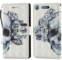 Sony Xperia XZ1 Hülle Etui Wallet Case Cover Coque Tasche