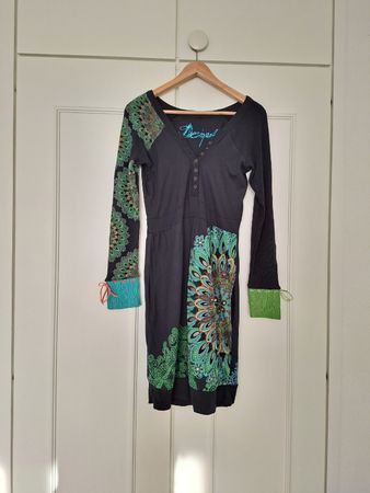 Robe Desigual manches longues style bohème 