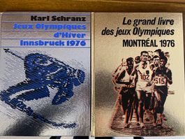 2 livres jeux olympiques hiver été 1976