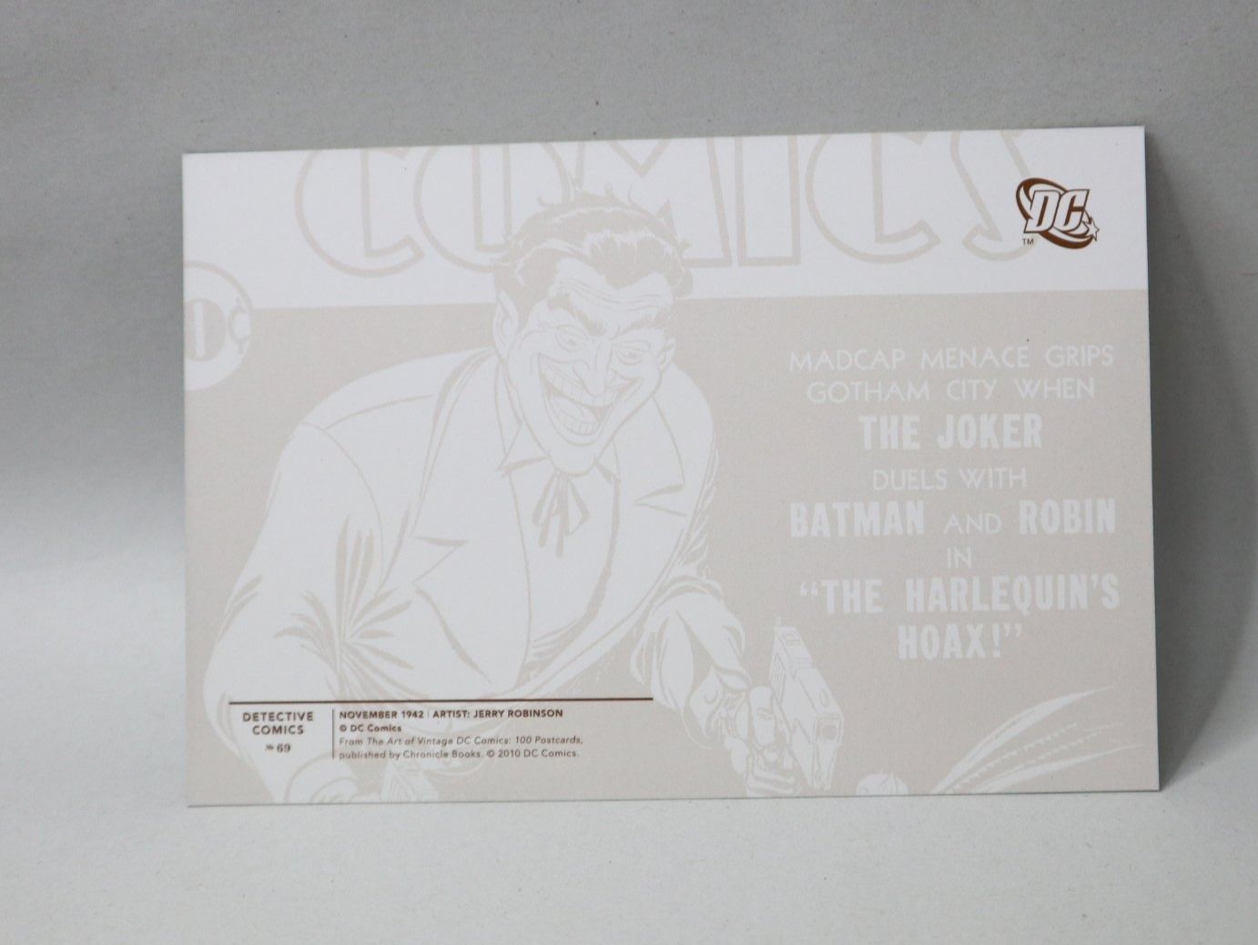 Cartoline postali: AK Batman Robin Joker , comic cover Postkarte – Nuovo (secondo la descrizione) da Eschenbach SG venduto da Astalavista 1