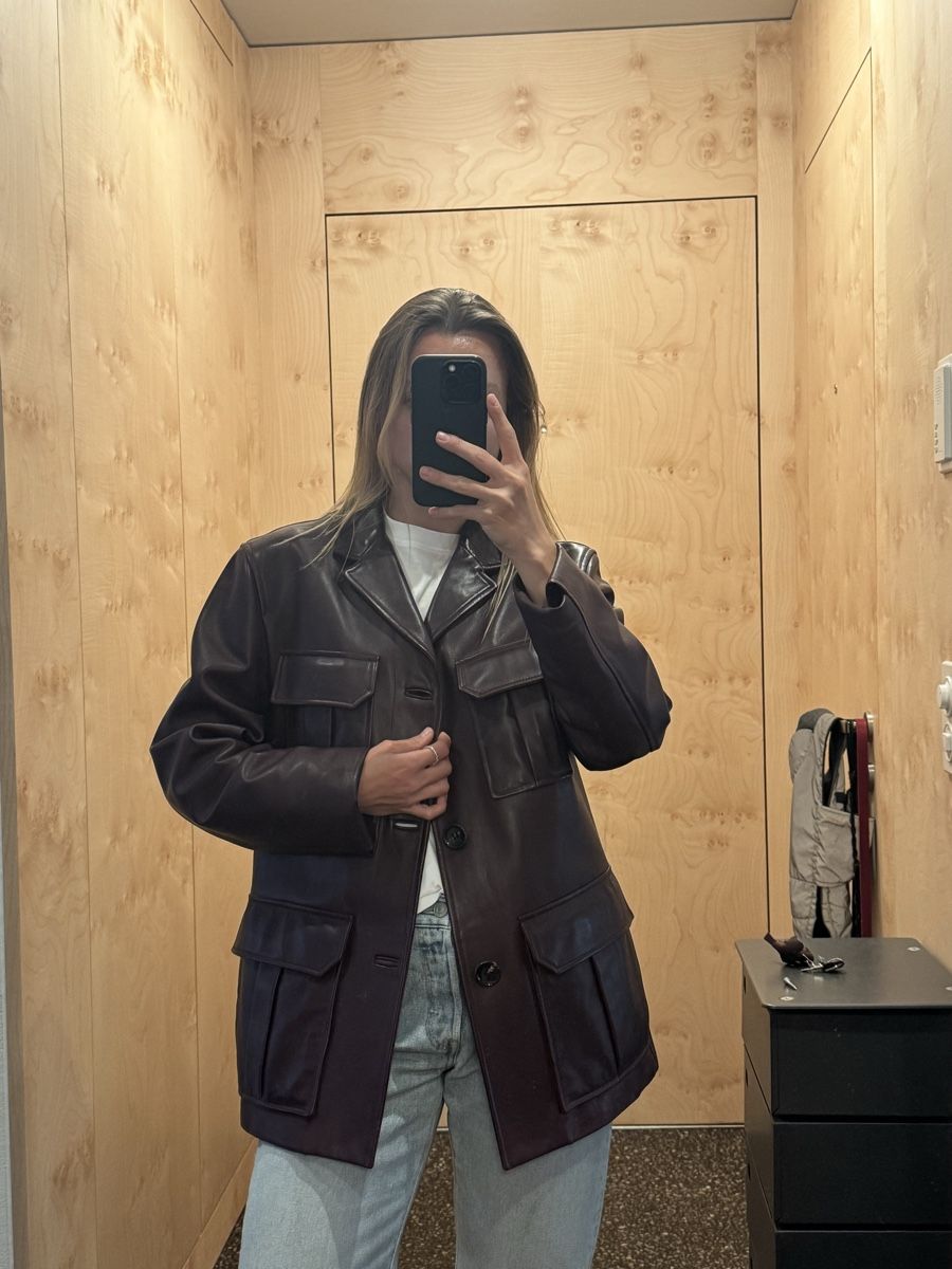 Bally Giacche: Bally burgundy leather jacket size Medium – Usato da Zürich venduto da gva_r9gs