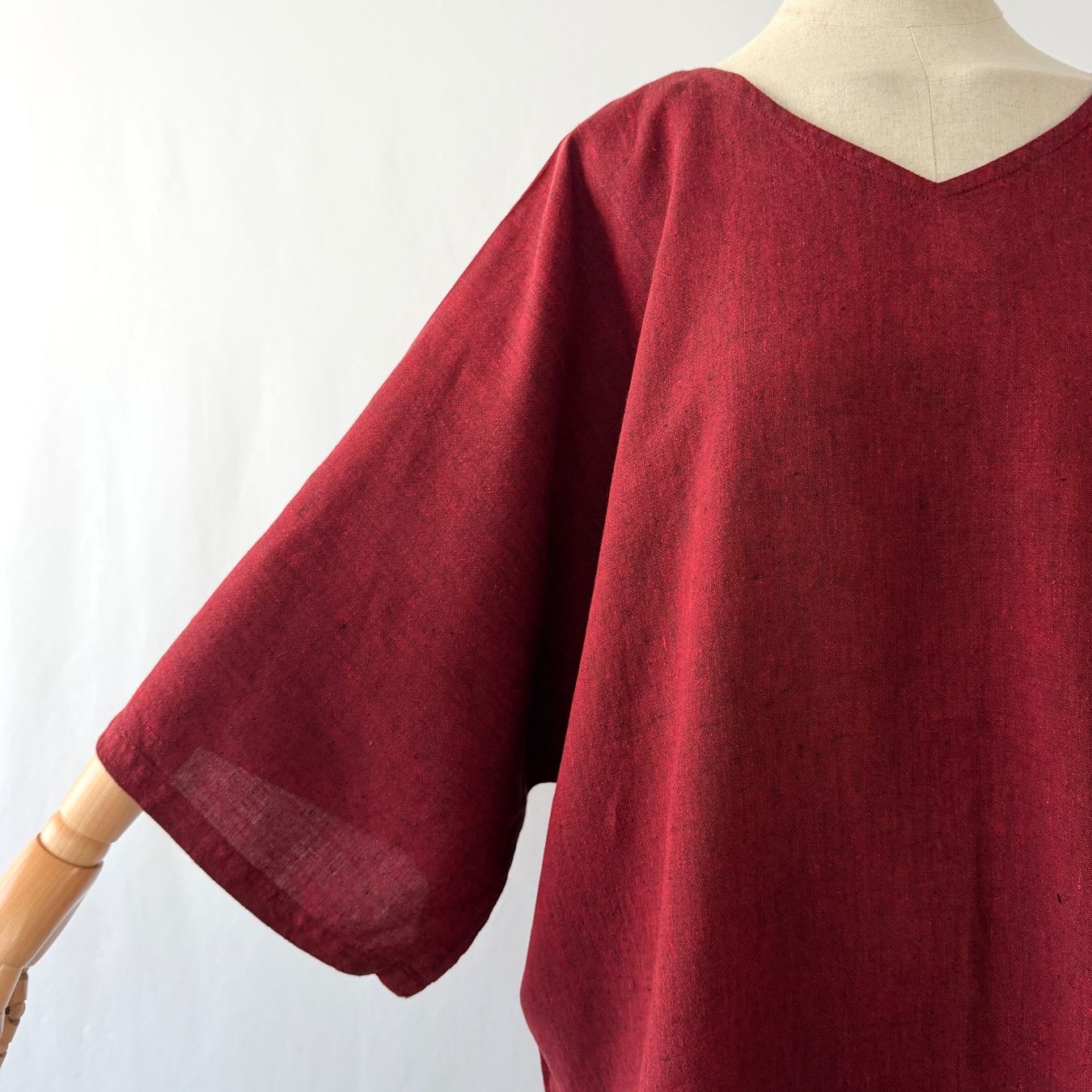 Tuniche: AGATHE New Oversized linen kaftan tunic top – Nuovo (secondo la descrizione) da Emmen venduto da Nightingale_2022 2