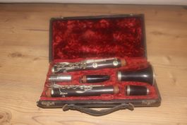 Klarinette mit Vintage-Etui