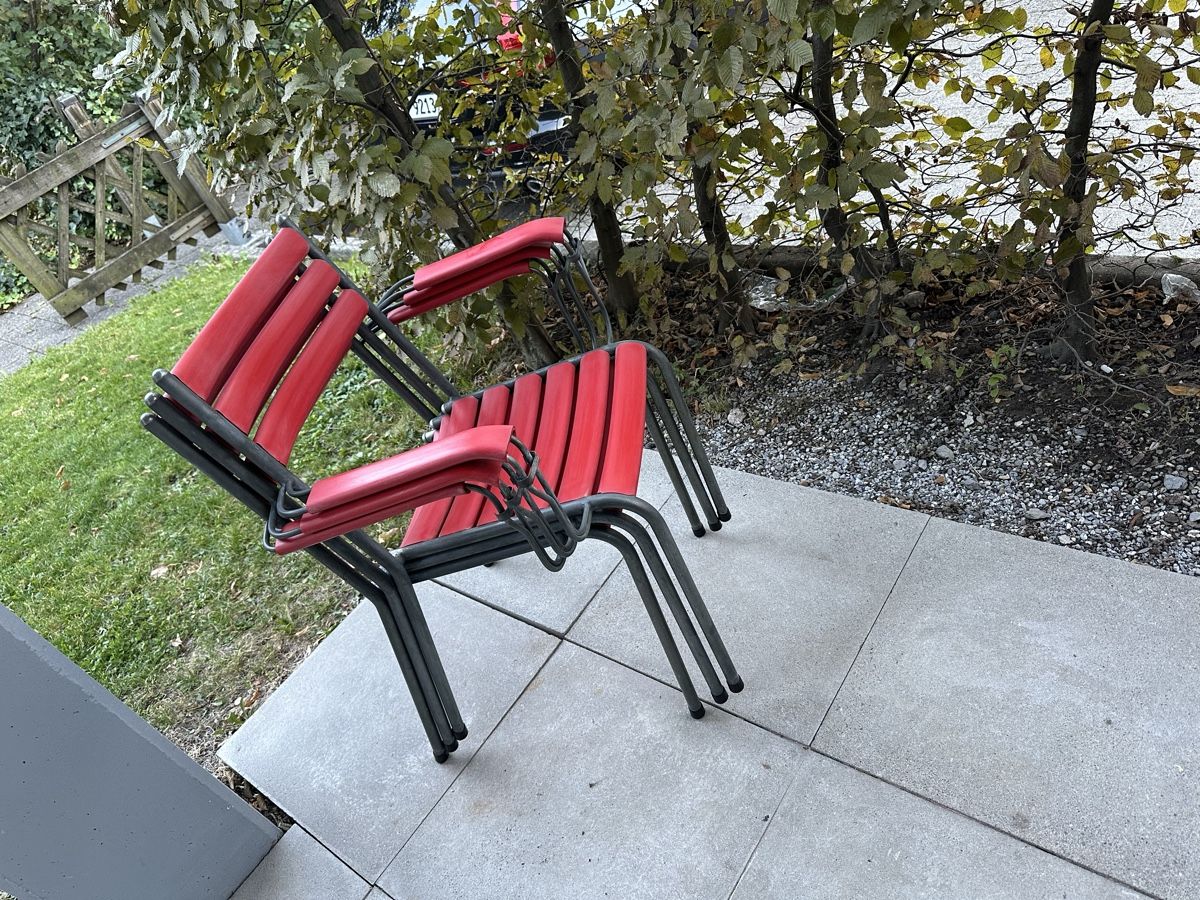 Sedie: 3x Gartenstuhl stapelbar  – Usato da Niederurnen venduto da KEVIN078 2